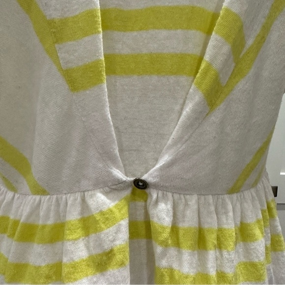 Anthropologie Postmark Hitch Stripe Linen Blend Size Medium - Picture 10 of 10